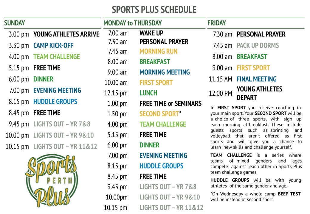 Sports Plus Program